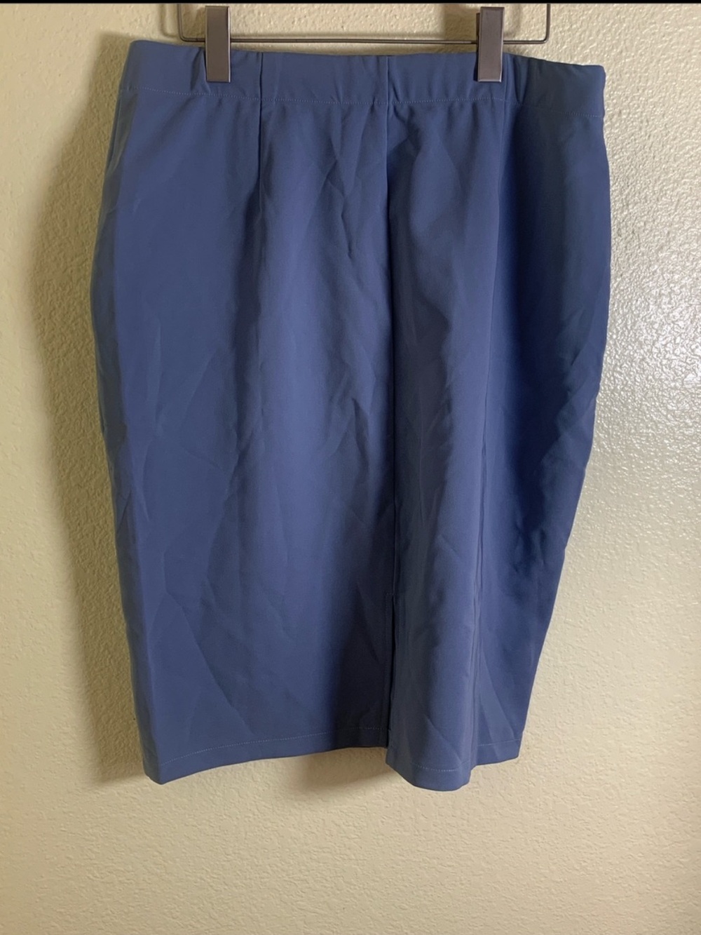 NWOT Allegra K Slate Blue Pencil Skirt, Size L